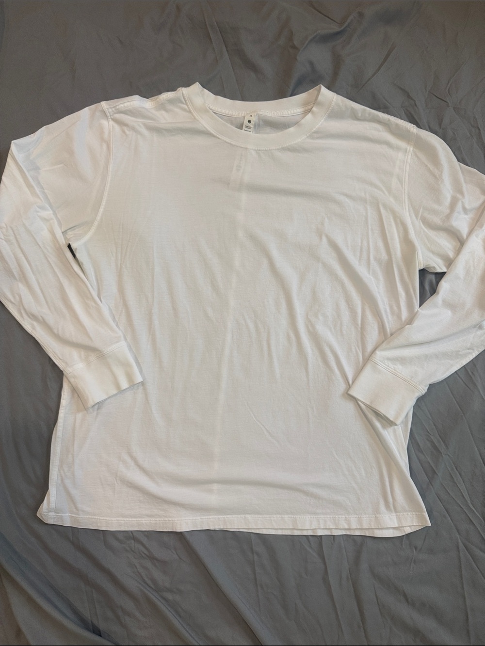 lululemon athletica White Crewneck Long Sleeve